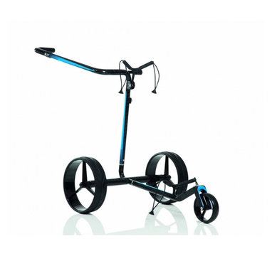TimeForGolf - JuCad vozík elektrický Carbon Travel 2.0 černo modrý