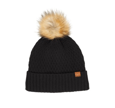 TimeForGolf - Callaway W kulich Pom Pom Beanie černý