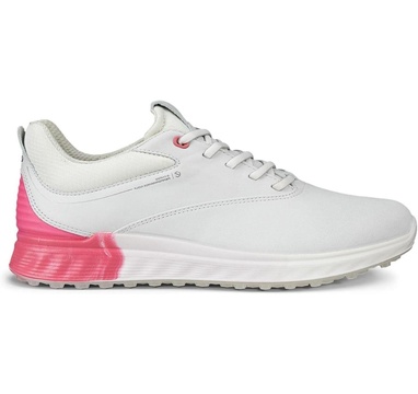 TimeForGolf - Ecco dámské golfové boty S-Three bílá růžová Eu39