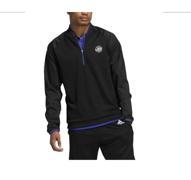 TimeForGolf - Adidas mikina Primeblue 1/4 Zip - tmavě modrá