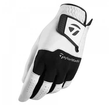 TimeForGolf - TaylorMade rukavice Stratus Leather bílo černá LH