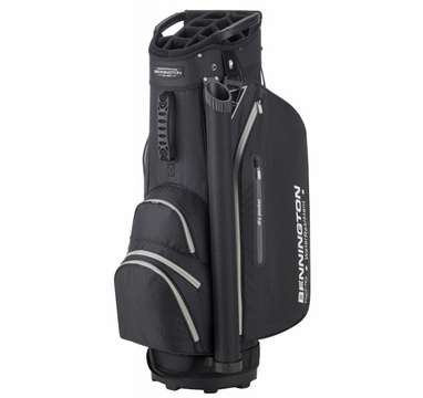 TimeForGolf - Bennington Cart Bag DOJO 14 Water Resistant Black / Grey