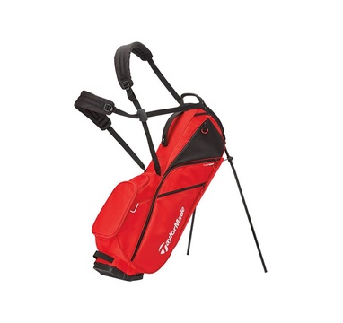 TimeForGolf - TaylorMade bag stand FlexTech Lite 22 STEALTH černo červený