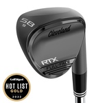 Time For Golf - Cleveland wedge RTX Zipcore Black Satin Full Face 60°/9° SB steel DG Spinner wedge RH