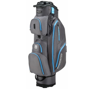 TimeForGolf - Bennington Cart Bag QO 14 Water Resistant Canon Grey / Cobalt