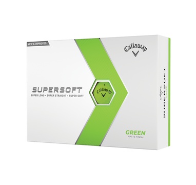 TimeForGolf - Callaway golfové míčky Supersoft 23 2-plášťové 12ks zelené
