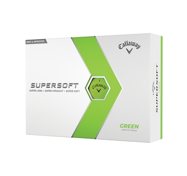 TimeForGolf - Callaway golfové míčky Supersoft 23 2-plášťové 12ks zelené