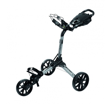 TimeForGolf - Ruční tříkolový golfový vozík Bag Boy Nitron SIlver/black