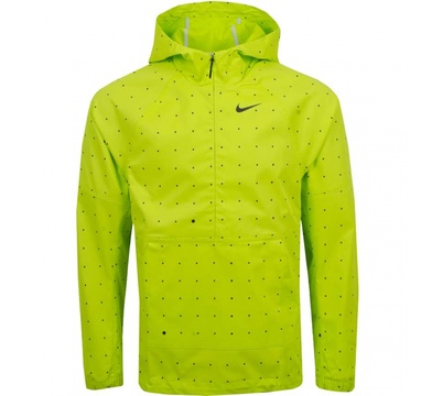TimeForGolf - Nike bunda Repel Anorak Dot Print - zelená S