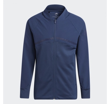 Time For Golf - vše pro golf - Adidas bunda Hybrid Full Zip tmavě modrá