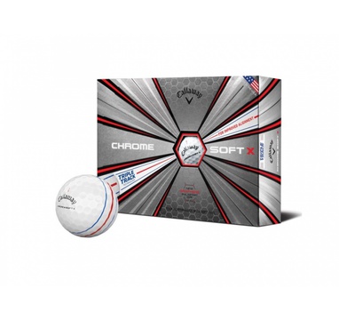 TimeForGolf - Callaway balls Chrome Soft TRIPLE TRACK 20 4-plášťové 3ks