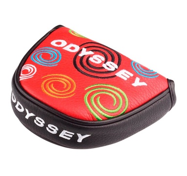 Time For Golf - vše pro golf - Odyssey headcover SWIRL limitovaná edice Mallet červený