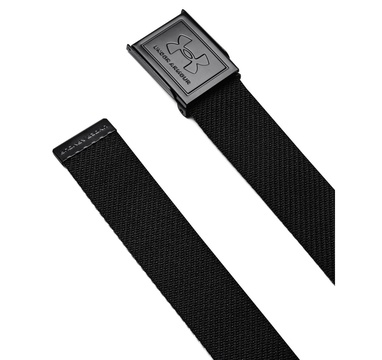 TimeForGolf - Under Armour pánský opasek M's Webbing Belt černý