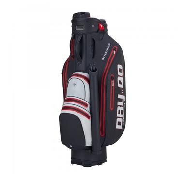 TimeForGolf - Bennington Cart Bag Dry QO 9 Waterproof Black / White / Red