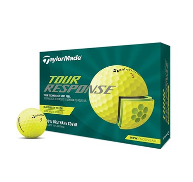 TimeForGolf - TaylorMade balls Tour Response 3-plášťový 3ks žluté