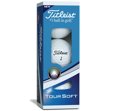 TimeForGolf - Titleist ball Tour Soft White 2018 3ks