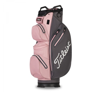 Time For Golf - vše pro golf - Titleist bag cart Cart 14 StaDry - růžovo šedý