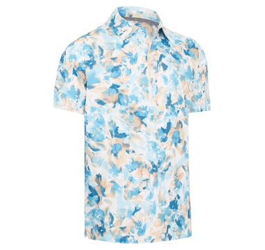 TimeForGolf - Callaway pánské polo X-Ray Floral Stretch Fabric Sustainable M