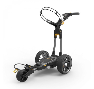 TimeForGolf - PowaKaddy vozík CT6 Ultra Compact Gun Metal 18 Hole Lithium baterie