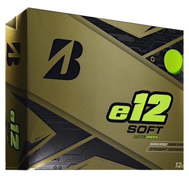 TimeForGolf - Bridgestone balls e12 Soft Green matt (zelené) 3-plášťové 3ks