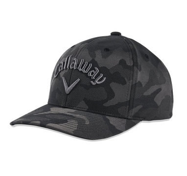 TimeForGolf - Callaway kšiltovka Camo FLEXFIT® Snapback šedá