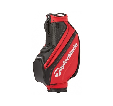 TimeForGolf - TaylorMade bag staff Tour cart 22 STEALTH černo červený