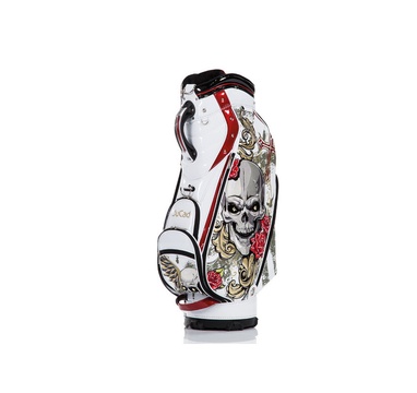 TimeForGolf - JuCad bag cart Luxury Limited Edition bílý
