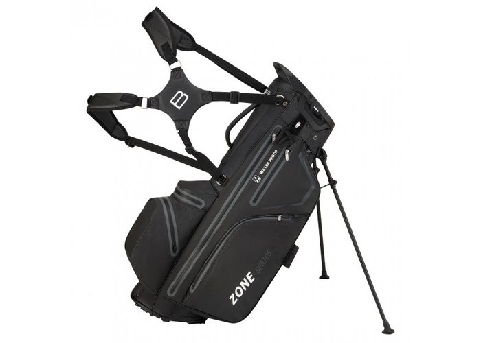 TimeForGolf - Bennington Stand Bag ZONE - Waterproof , Black