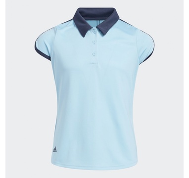 TimeForGolf - Adidas Jr polo Girls Colorblock - modré 152