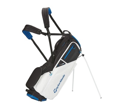 TimeForGolf - TaylorMade stand bag Flextech 22 bílo černo modrý