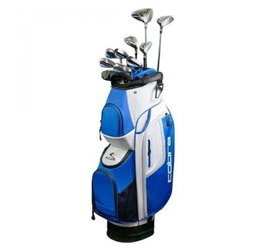 TimeForGolf - Cobra set komplet FLY-XL D,5F,5H,6-PW,SW,Putter,Cart Bag steel regular RH