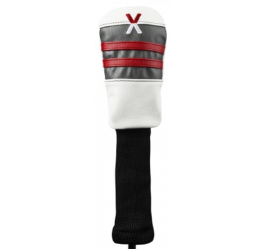 TimeForGolf - Callaway headcover AM Vintage hybrid bílo šedo červený