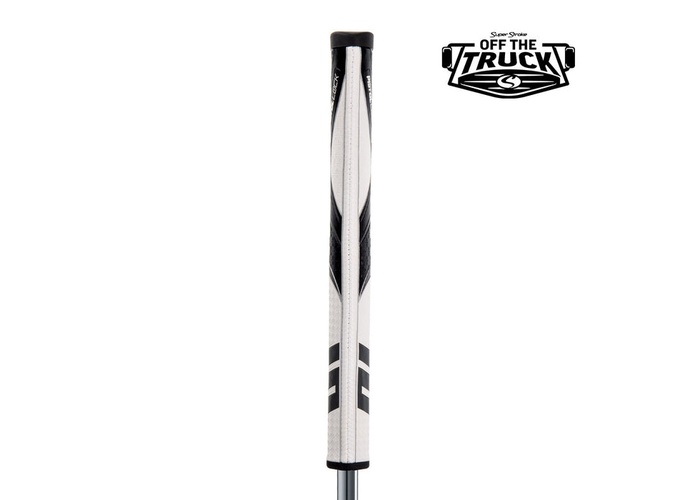 TimeForGolf - SuperStroke grip putter OFF THE TRUCK - ZENERGY PISTOL LOCK 1.0 černá Bílá