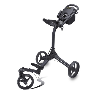 TimeForGolf - Ruční tříkolový golfový vozík Bag Boy TRI SWIVEL 2.0 Black/Black