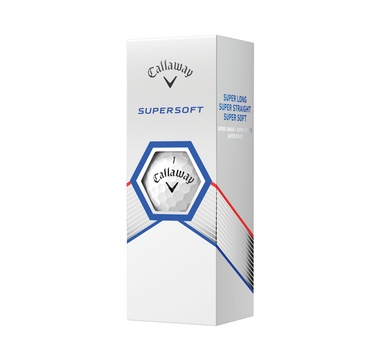 TimeForGolf - Callaway golfové míčky Supersoft 23 2-plášťové 3ks bílé