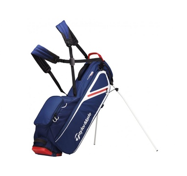 TimeForGolf - TaylorMade bag stand Flextech Lite tmavě modro červený