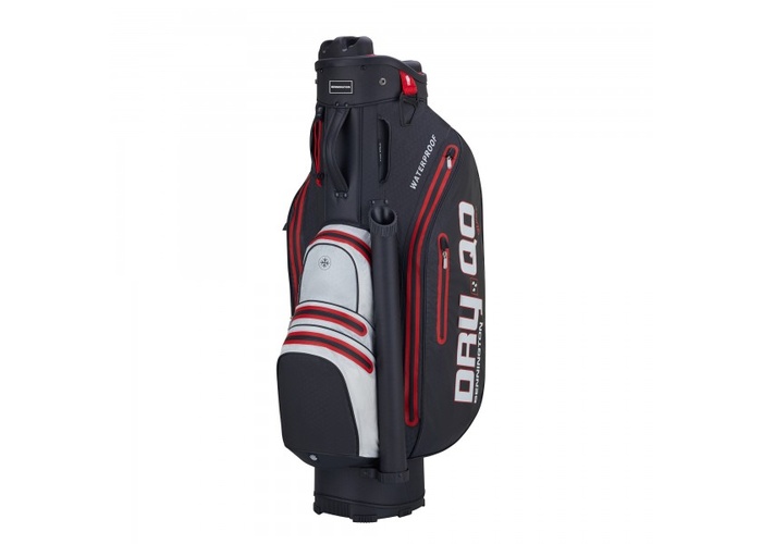 TimeForGolf - Bennington Cart Bag Dry QO 9 Waterproof Black / White / Red