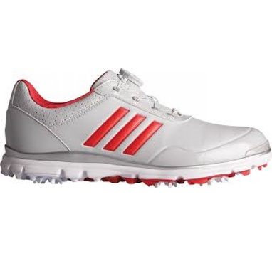 TimeForGolf - Adidas W boty Adistar Lite BOA šedo oranžovo stříbrné