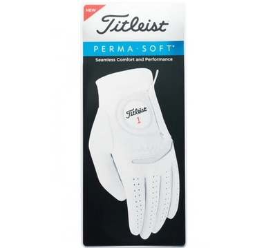 Time For Golf - vše pro golf - Titleist rukavice Perma Soft bílá RH